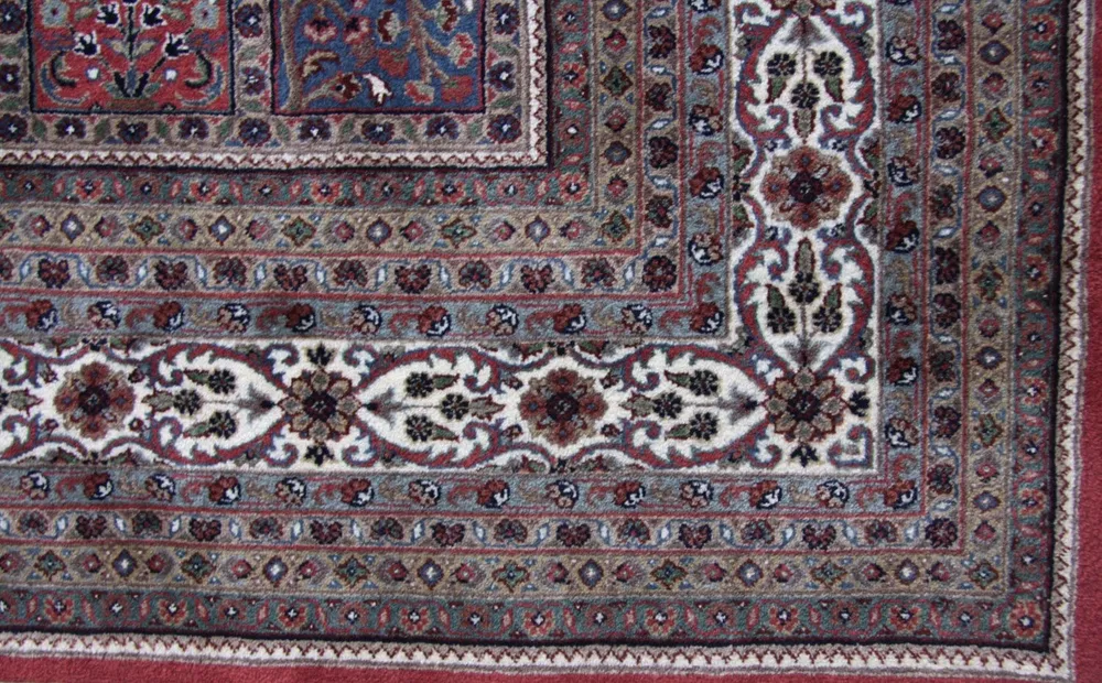 Persisk teppe - Nomadisk - 351 x 256 cm - blå