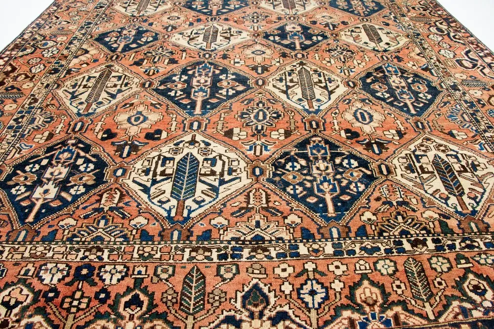 Persisk teppe - Nomadisk - 370 x 300 cm - flerfarget