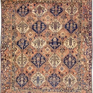 Persisk teppe - Nomadisk - 370 x 300 cm - flerfarget
