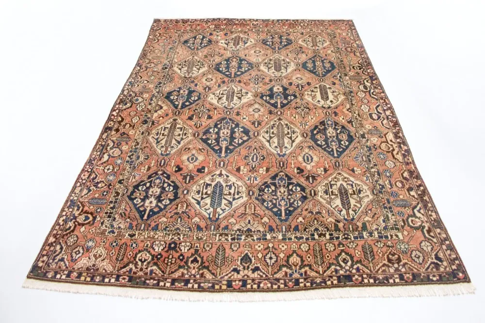 Persisk teppe - Nomadisk - 370 x 300 cm - flerfarget