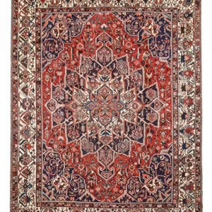 Persisk teppe - Nomadisk - 393 x 307 cm - rød