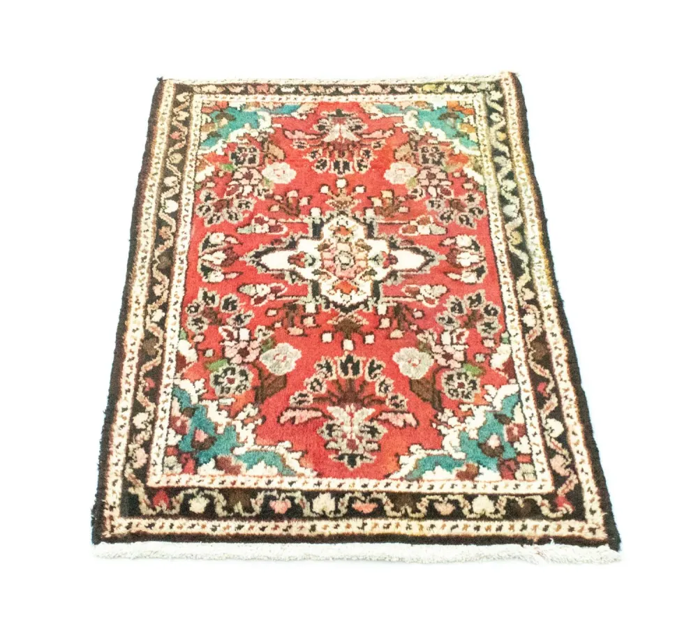 Persisk teppe - Nomadisk - 97 x 64 cm - rød