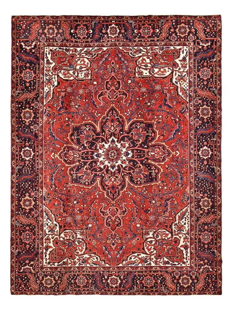 Persisk teppe - Nomadisk - 406 x 306 cm - rød