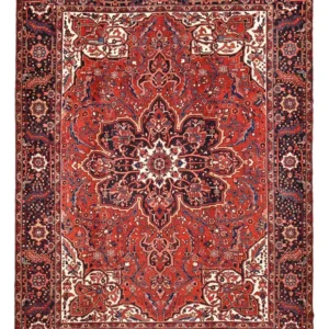 Persisk teppe - Nomadisk - 406 x 306 cm - rød