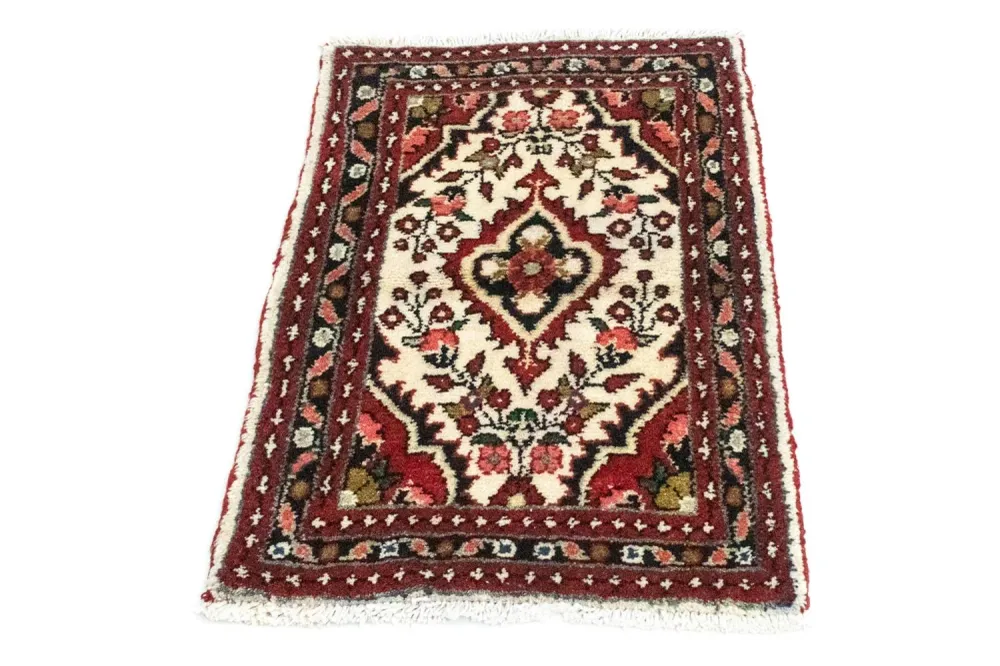Persisk teppe - Nomadisk - 75 x 50 cm - beige