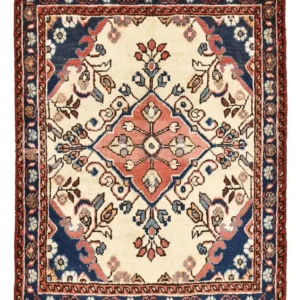 Persisk teppe - Nomadisk - 75 x 58 cm - beige