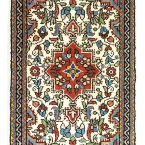 Persisk teppe - Nomadisk - 90 x 60 cm - beige