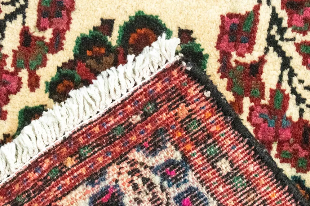 Persisk teppe - Nomadisk - 65 x 45 cm - beige