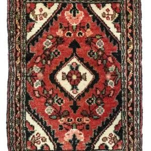 Persisk teppe - Nomadisk - 65 x 45 cm - brun