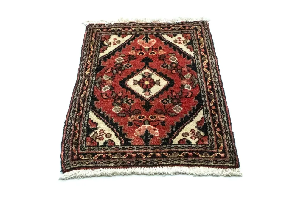 Persisk teppe - Nomadisk - 65 x 45 cm - brun