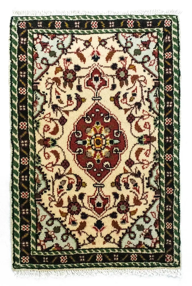 Persisk teppe - Nomadisk - 90 x 60 cm - flerfarget