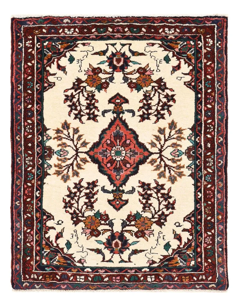 Persisk teppe - Nomadisk - 93 x 71 cm - flerfarget