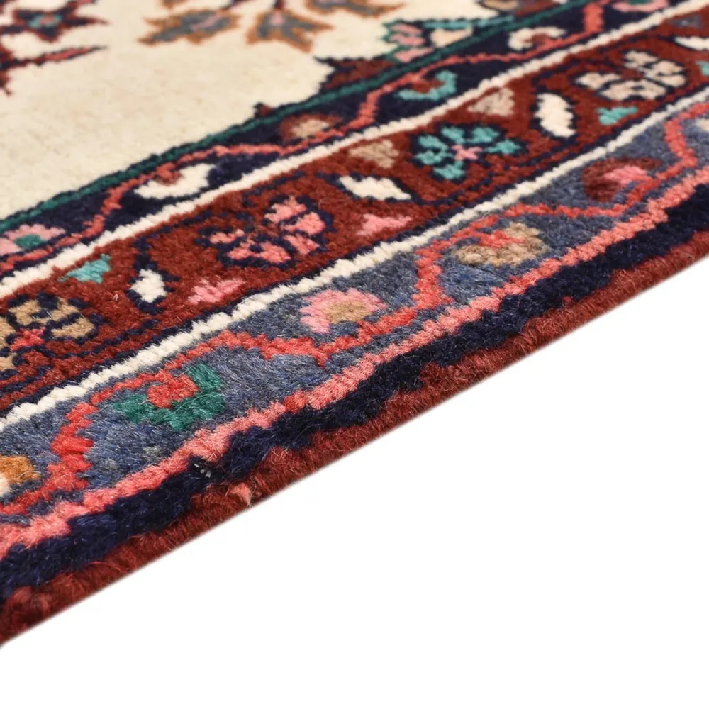 Persisk teppe - Nomadisk - 93 x 71 cm - flerfarget