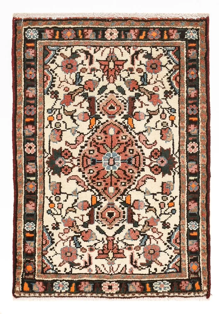 Persisk teppe - Nomadisk - 75 x 53 cm - flerfarget