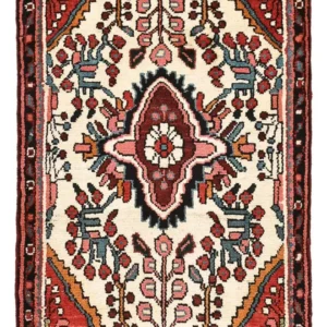 Persisk teppe - Nomadisk - 96 x 64 cm - flerfarget