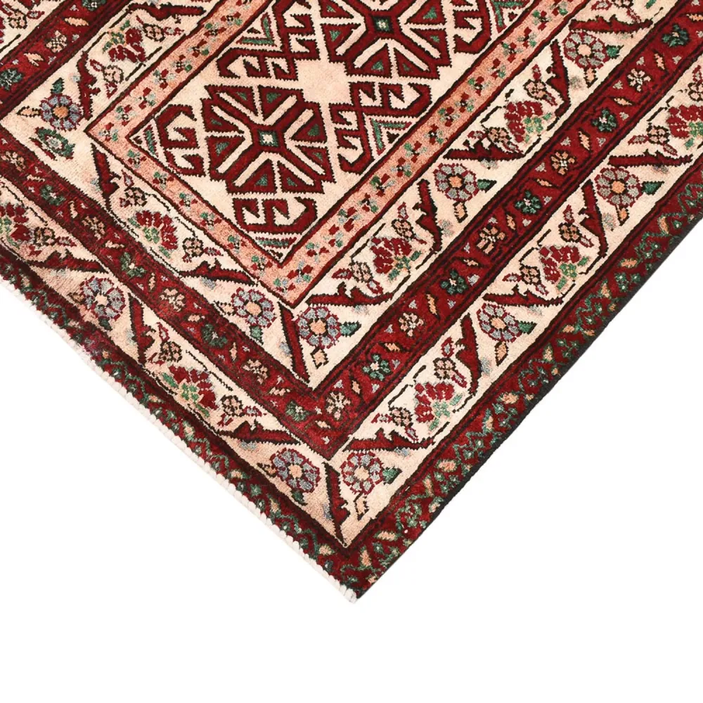Persisk teppe - Nomadisk - 85 x 66 cm - flerfarget