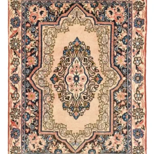 Persisk teppe - Nomadisk - 84 x 64 cm - flerfarget