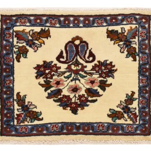 Persisk teppe - Nomadisk - 50 x 55 cm - flerfarget