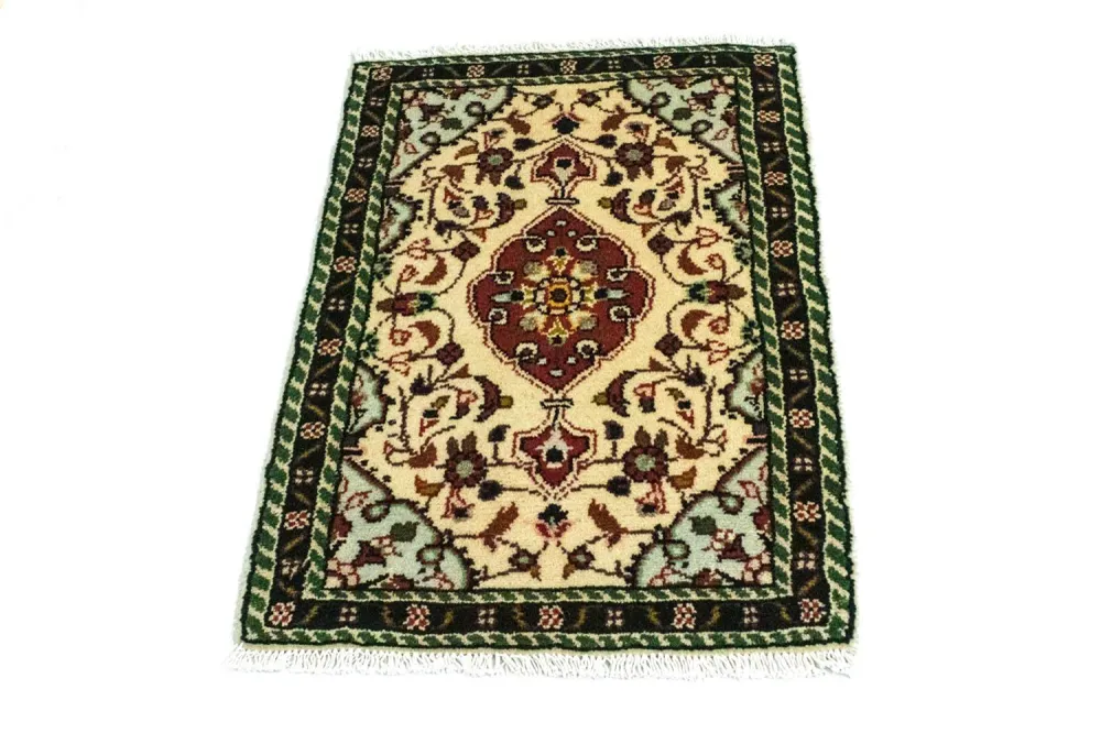 Persisk teppe - Nomadisk - 90 x 60 cm - flerfarget