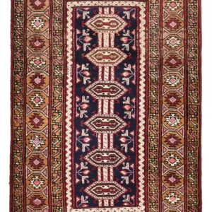 Persisk teppe - Nomadisk - 95 x 64 cm - lilla