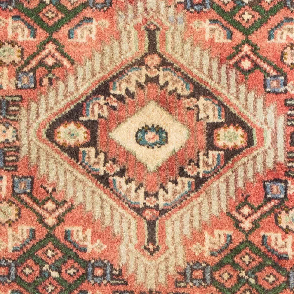 Persisk teppe - Nomadisk - 87 x 62 cm - lys rød