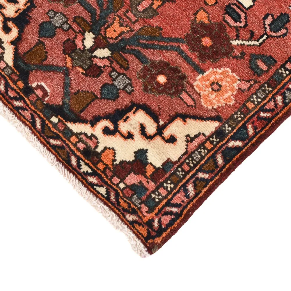 Persisk teppe - Nomadisk - 92 x 57 cm - lys rød