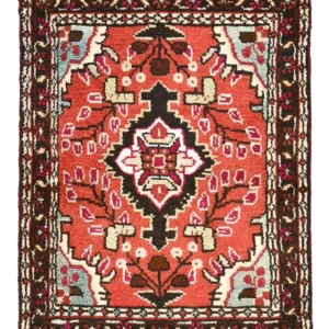 Persisk teppe - Nomadisk - 70 x 50 cm - lys rød