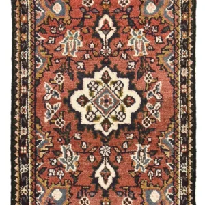 Persisk teppe - Nomadisk - 85 x 58 cm - lys rød