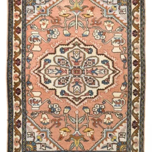 Persisk teppe - Nomadisk - 95 x 68 cm - lys rød