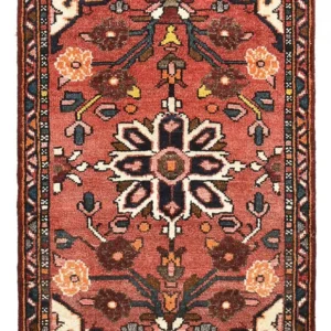 Persisk teppe - Nomadisk - 92 x 57 cm - lys rød