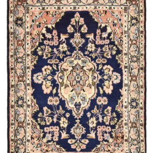 Persisk teppe - Nomadisk - 87 x 65 cm - mørkeblå