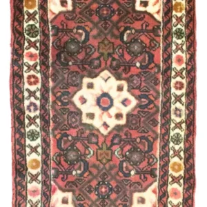 Persisk teppe - Nomadisk - 95 x 65 cm - rosa