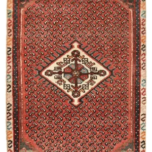 Persisk teppe - Nomadisk - 81 x 61 cm - rust