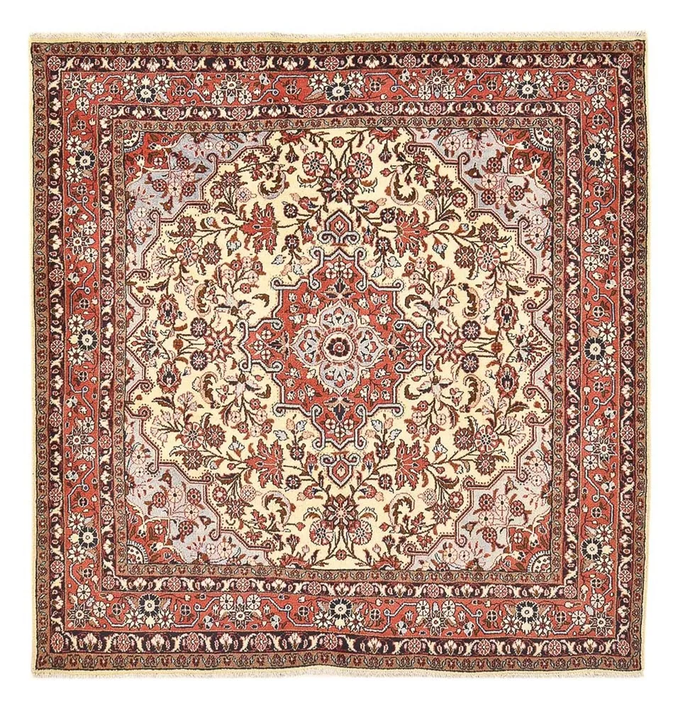 Persisk teppe - Nomadisk square - 206 x 200 cm - flerfarget