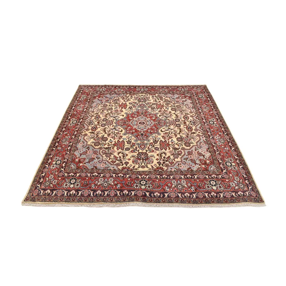 Persisk teppe - Nomadisk square - 206 x 200 cm - flerfarget