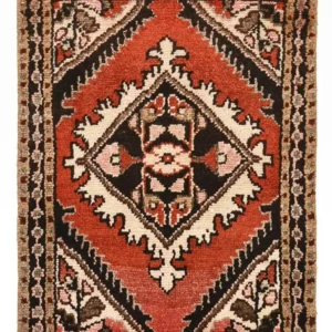 Persisk teppe - Nomadisk square - 63 x 47 cm - rød