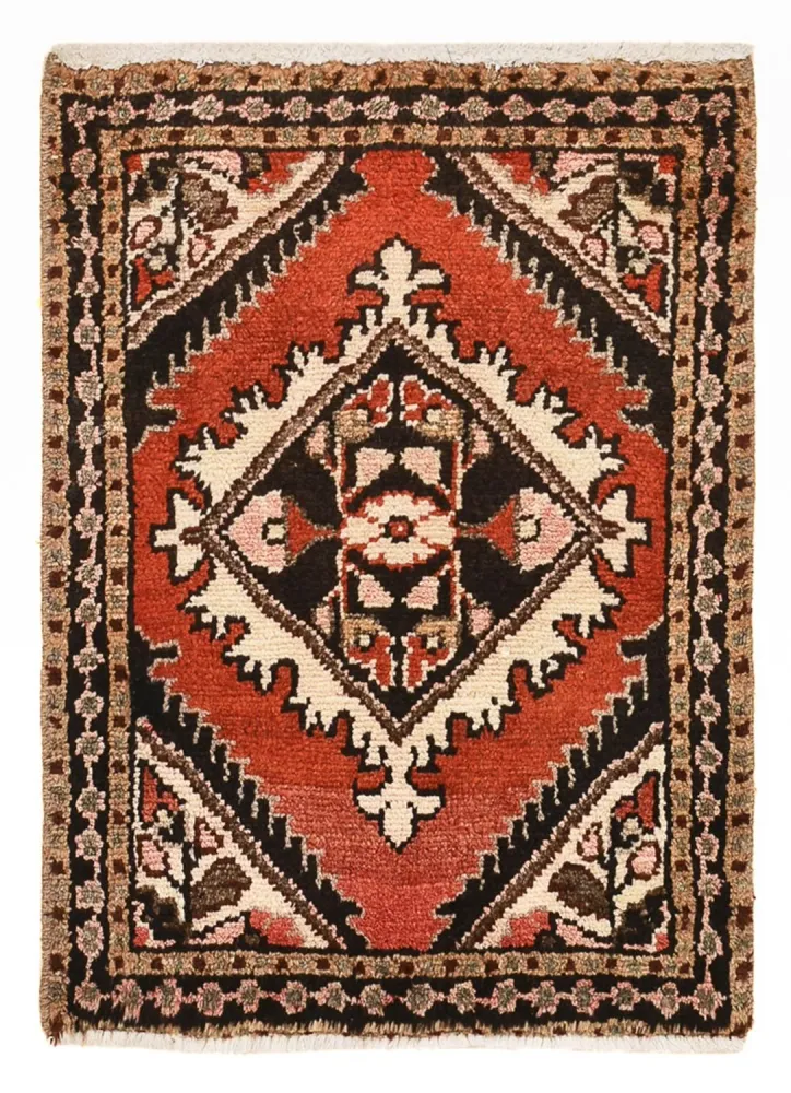 Persisk teppe - Nomadisk square - 63 x 47 cm - rød