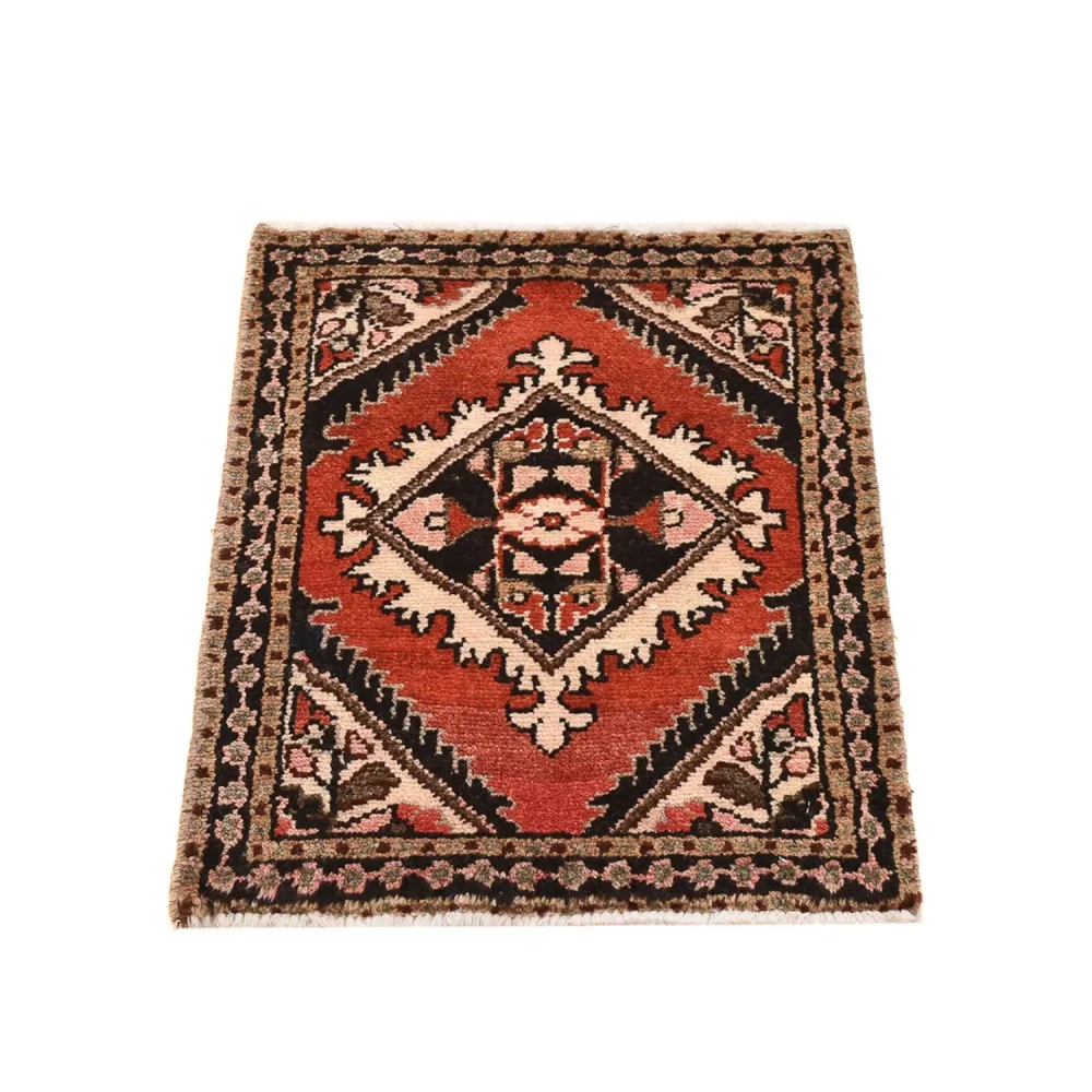 Persisk teppe - Nomadisk square - 63 x 47 cm - rød