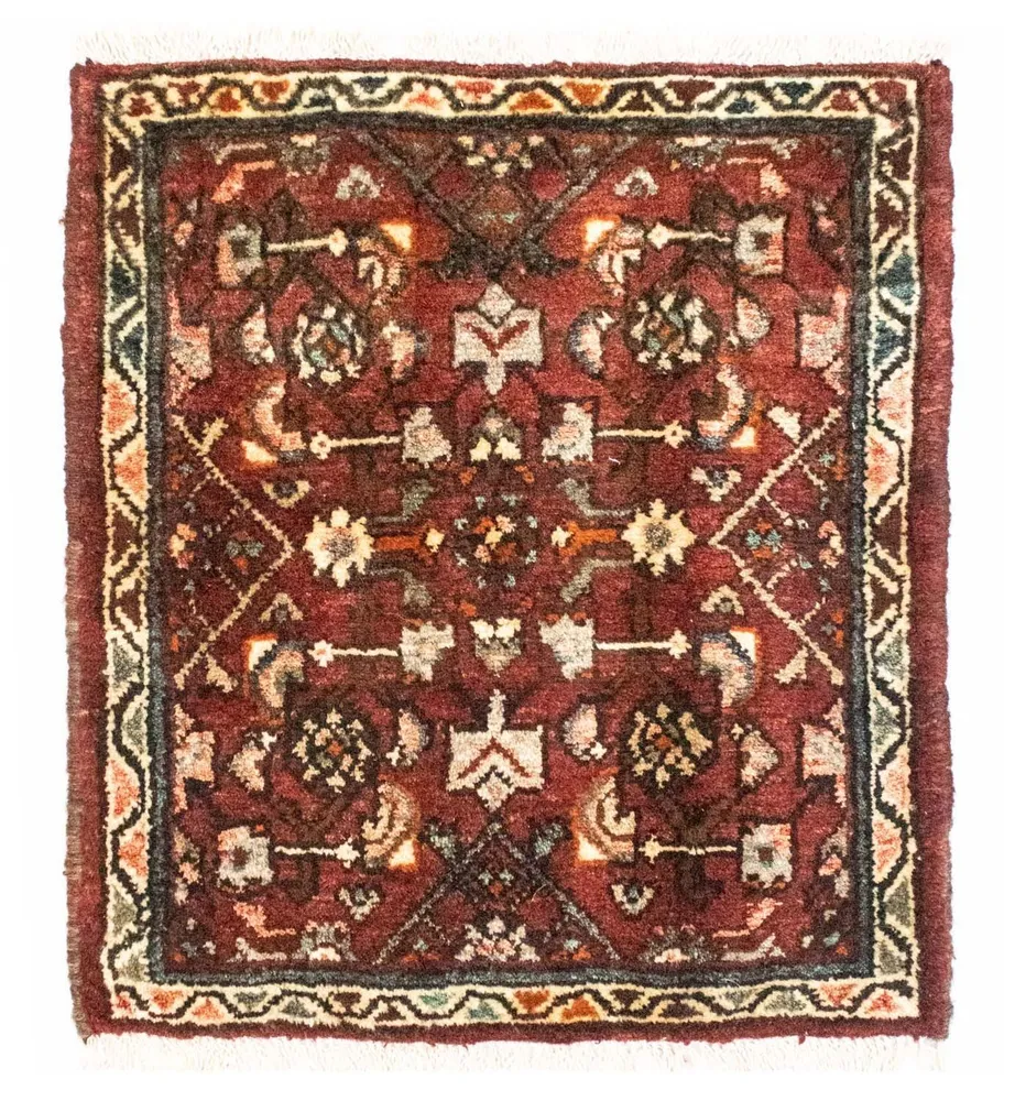 Persisk teppe - Nomadisk square - 60 x 55 cm - brun