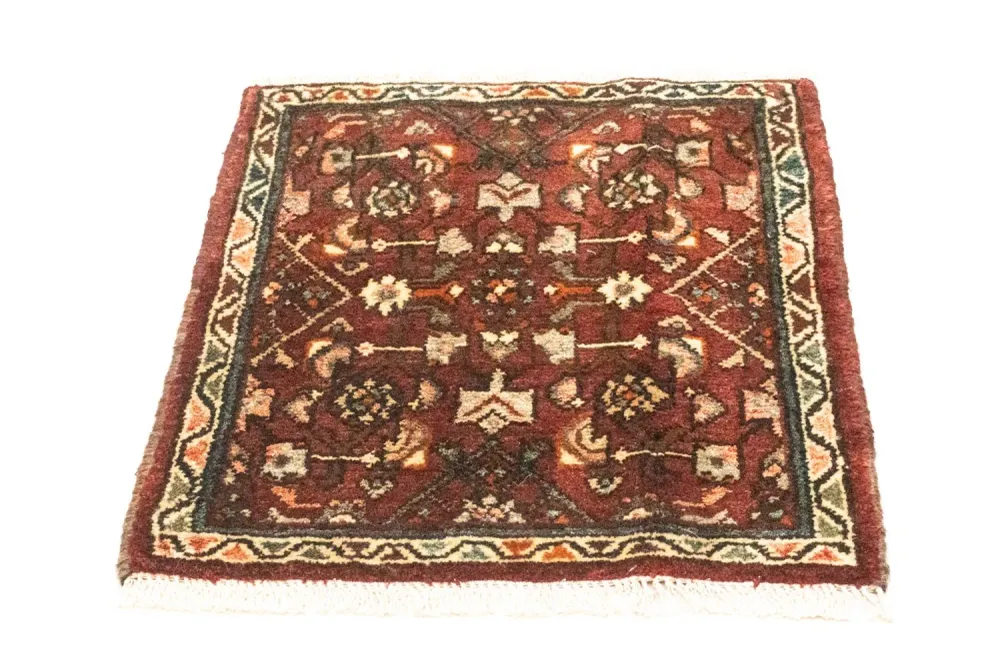 Persisk teppe - Nomadisk square - 60 x 55 cm - brun