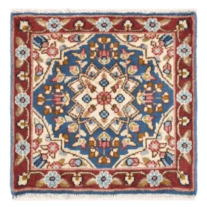 Persisk teppe - Nomadisk square - 53 x 52 cm - flerfarget