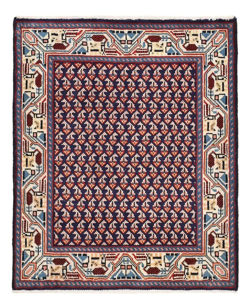Persisk teppe - Nomadisk square - 72 x 61 cm - lilla
