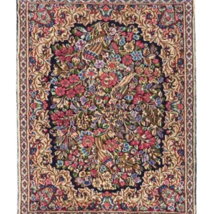 Persisk teppe - Royal - 70 x 53 cm - blå