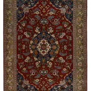 Persisk teppe - Royal - 285 x 198 cm - mørk rød