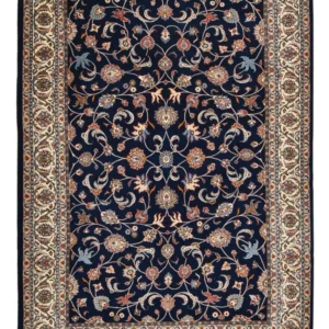 Persisk teppe - Royal - 316 x 218 cm - mørkeblå