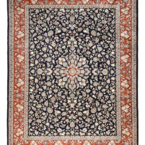 Persisk teppe - Royal - 337 x 255 cm - mørkeblå
