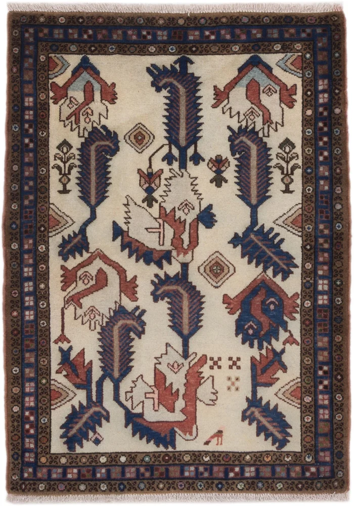 Persisk teppe - Tabriz - 115 x 80 cm - flerfarget