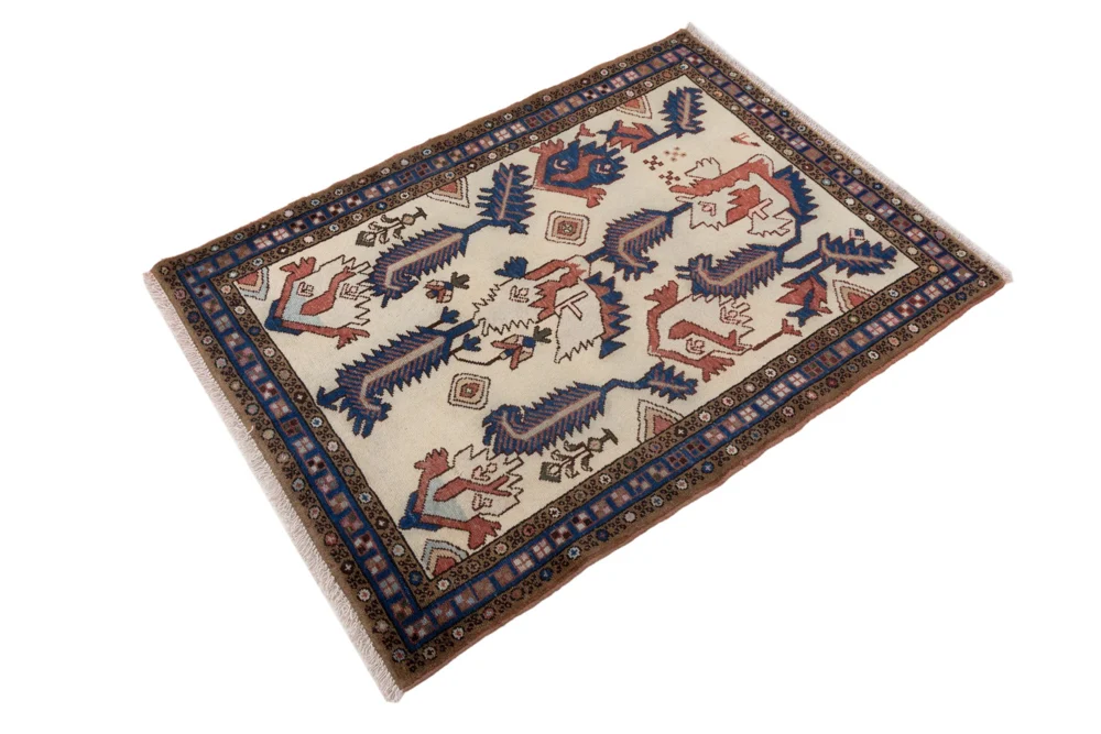 Persisk teppe - Tabriz - 115 x 80 cm - flerfarget