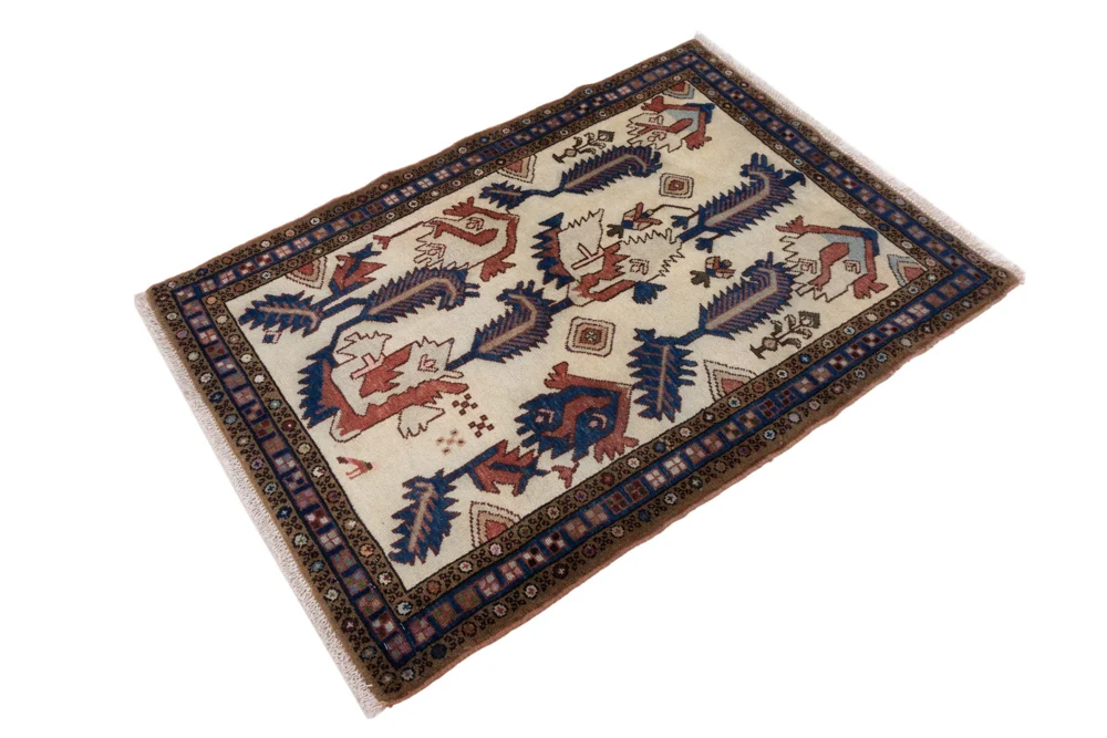 Persisk teppe - Tabriz - 115 x 80 cm - flerfarget