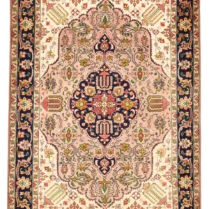 Persisk teppe - Tabriz - 140 x 100 cm - beige